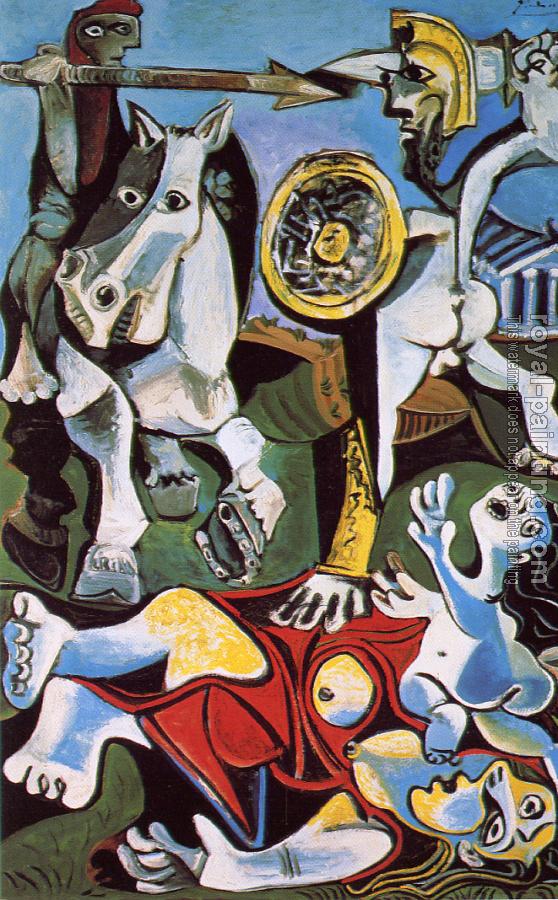 Pablo Picasso : the abduction of the sabine women II